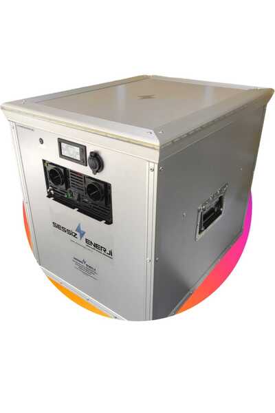 Sessiz Enerji 2kw S20 M200 Lityum bataryalı Güç Kaynağı