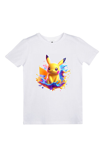 EZ Design تيشيرت بطبعة بيكاتشو