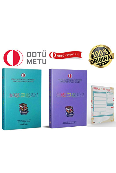 ODTÜ Yayıncılık More To Read 1-2 2’li Set İngilizce Sınavları YDT – YDS – Yök...