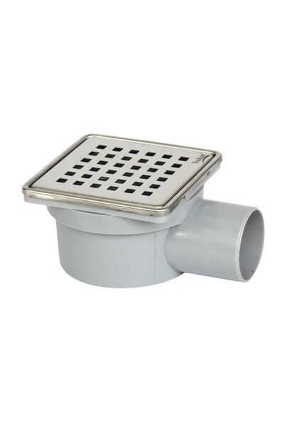 Sukar Yer Süzgeci 10x10 50lik Yandan Çıkışlı Sulu Susuz Koku Önleyici 1041-12...