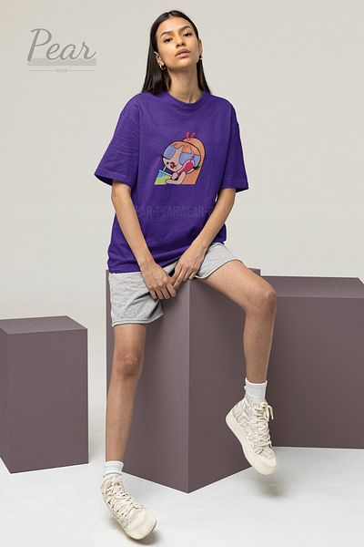 Pear Wear Μπλουζάκι Powerpuff Girls Blossom Printed Unisex T-shirt Oversize