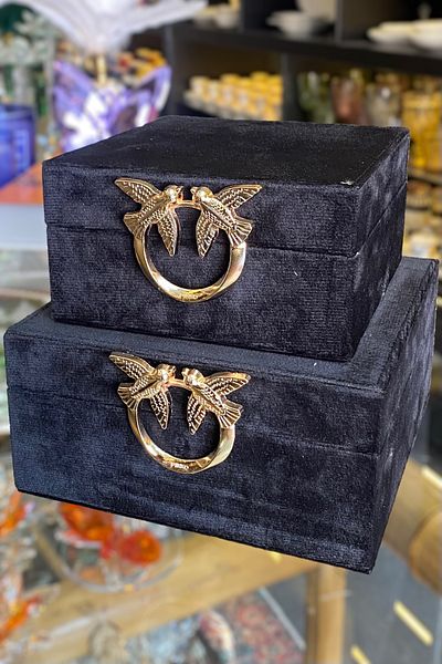 LEMİ DEKORASYON Double Suede Decorative Box