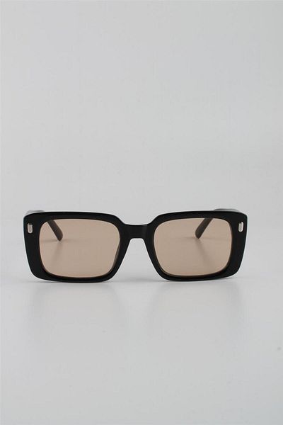 Silvio Monetti Unisex Black Beige UV400 Sunglasses -615386