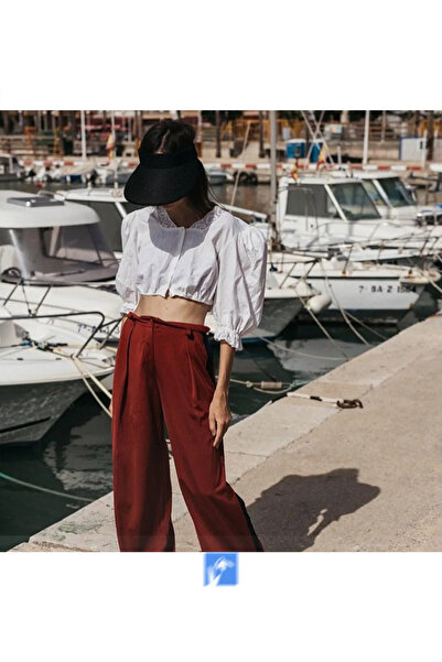 Kardelen Butik Denizli Šešir od slame protiv UV zračenja (57-58 cm) (elastiča...