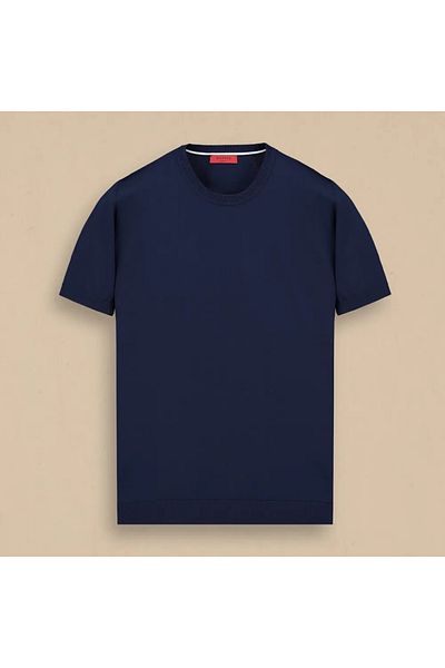 Sarar Bicycle Collar Short Sleeve Rayon T-Shirt