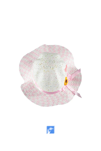 Kardelen Butik Denizli Ψάθινο καπέλο για κορίτσια (Ηλικίας 5-9 ετών)