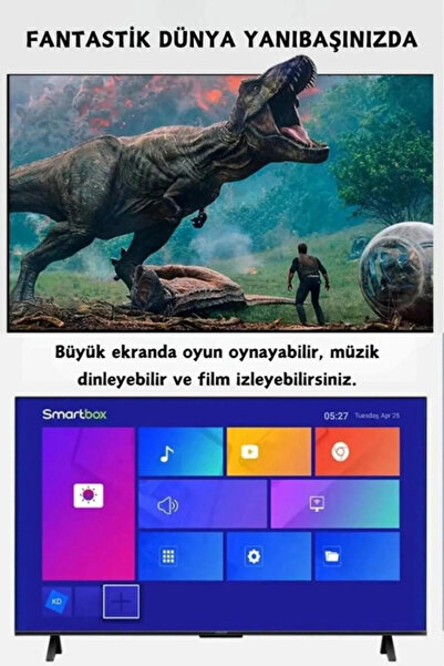 Maybax MX10 4K Android TV Box Medya Oynatıcı Android 7.1 Tv Box Tv Stick Medya Oynatıcı Smart Tv Wifi