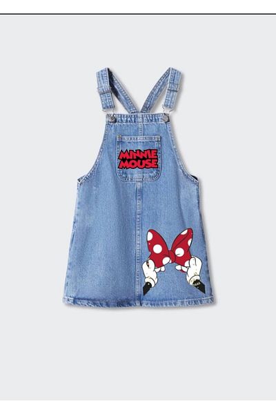 LADİN BABY CHILDREN'S JEANS SALOPET DRESS
