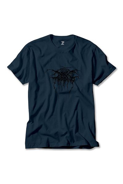 Z zepplin Μπλουζάκι Darkthrone Logo2 Navy Blue