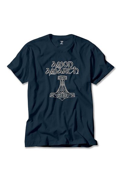 Z zepplin Μπλουζάκι Amon Amarth Mjolnir Navy Blue