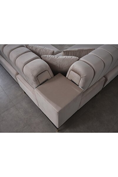 Flamingo Ada Köşe Yarmalı Koltuk Takımı