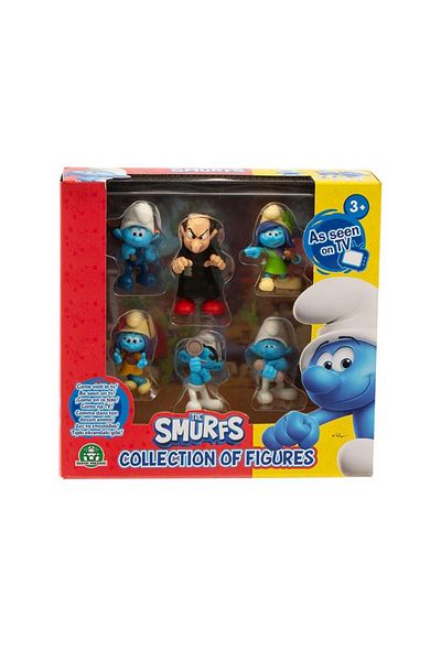 GIOCHI PREZIOSI PUF14000 Smurfs Set of 6 Figures