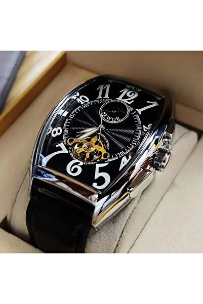 Sewor Jiamını Otomatik Mekanizma Erkek Kol Saati