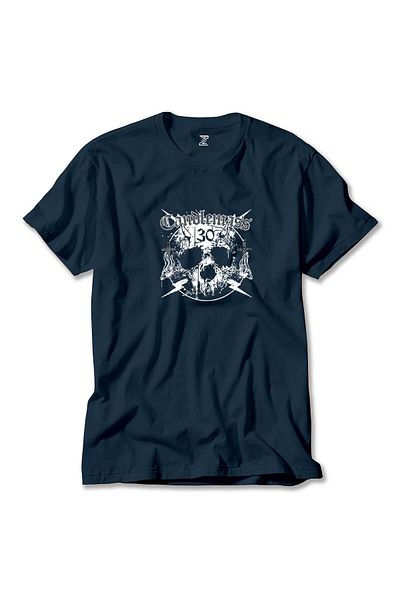 Z zepplin Μπλουζάκι Candlemass Doom Metal μακρυμάνικο Navy Blue