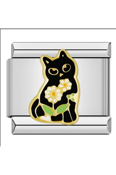 RoseCo00 Italian Steel Bracelet Charm