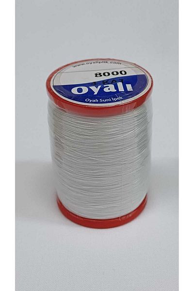 ATMACA TUHAFİYE ENGRAVED 4 Layers Embroidery Thread - Artificial Silk Needle Embroidery, Color No: 8000