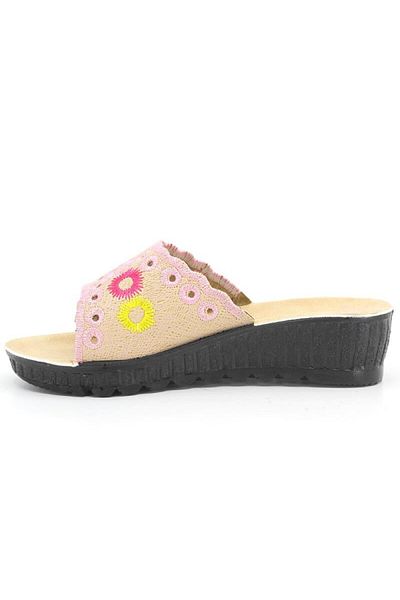 POLEX Embroidered Daily Slippers Home and Street Slippers