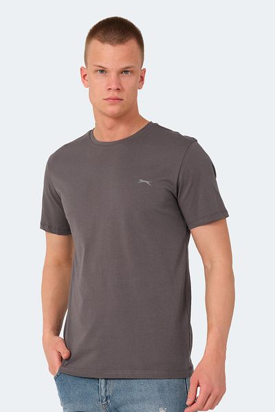 Slazenger Ανδρικό μπλουζάκι σε σκούρο γκρι VEDA