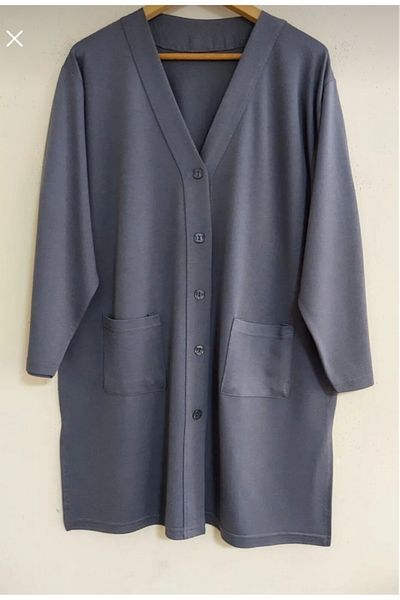 MERY FASHİON Glorya Combed Cotton Tunic - MotHer's Cardigan, Tall