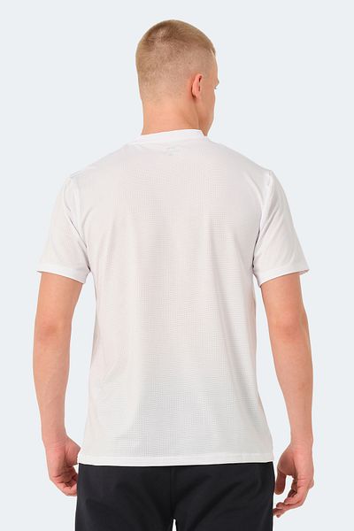 Slazenger Ανδρικό λευκό μπλουζάκι OSWIN KTN