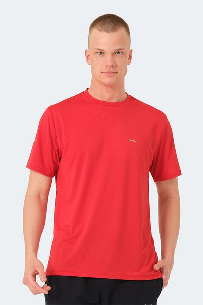 Slazenger Ανδρικό κόκκινο μπλουζάκι OSWIN KTN