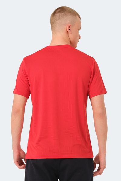 Slazenger Ανδρικό κόκκινο μπλουζάκι OSWIN KTN