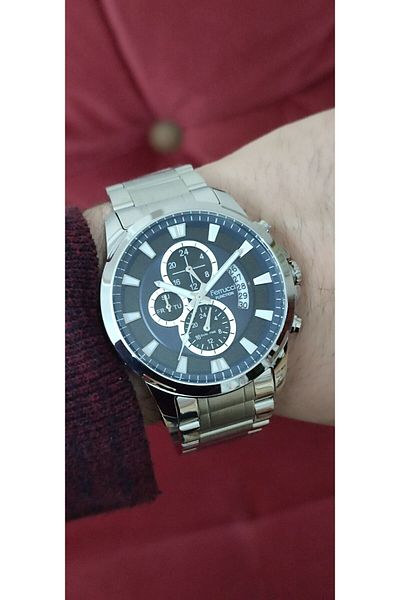 Ferrucci Steel Case Men's Wristwatch Functional 2013