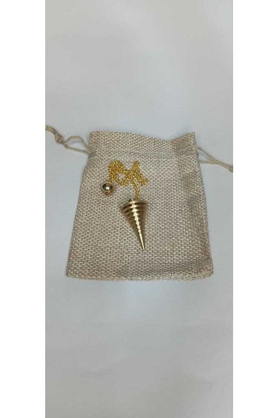 5 Şubat Yayınları Spiral Brass Pandule Gold Color