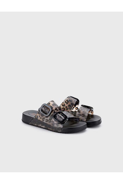 IGOR Παντόφλες Igor Habana Brillo Black Leopard S10336