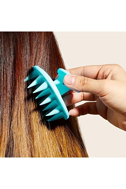 CARNIVAL LAND Μαλακή σιλικόνη για περιποίηση μαλλιών Μασάζ χτένας ντους Βούρτ...