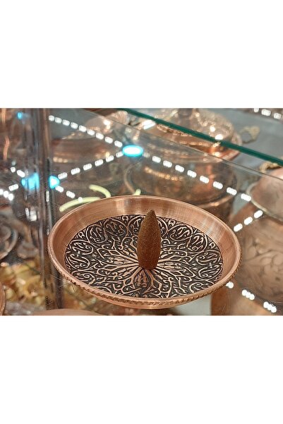 Bakır Center Bakır Tütsülük & Bakır Buhurdanlık Bakır Dekoratif Tabak Tütsülük Oda Kokusu Tütsü