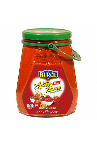 BURCU 1500 gram burcu antep ezme acılı