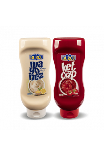 BURCU bitirim ikili tatlı ketcap ve mayonez