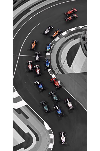 512 STORE Formula 1 Duvar Poster 30x42 Çerçevesiz
