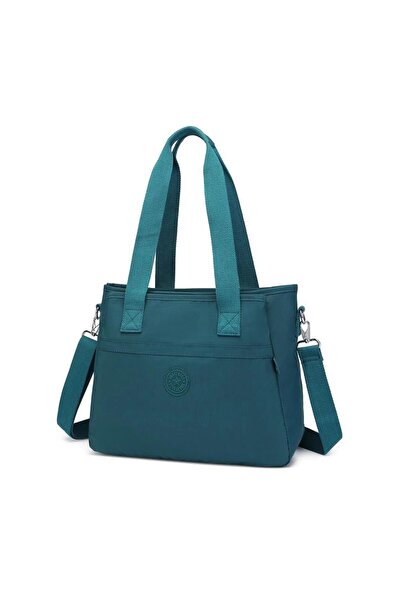 SMART BAGS Omuz Askılı Şık Kullanışlı Kadın Çantası Krinkıl Kumaş