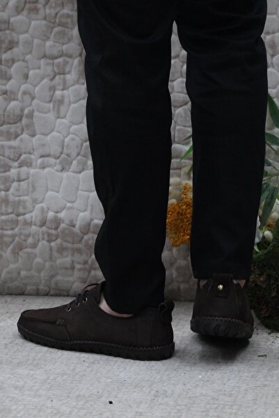 Bulldozer 241052 Nubuck Comfortable Soft Genuine Leather Men's Shoes