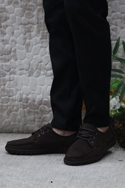 Bulldozer 241052 Nubuck Comfortable Soft Genuine Leather Men's Shoes