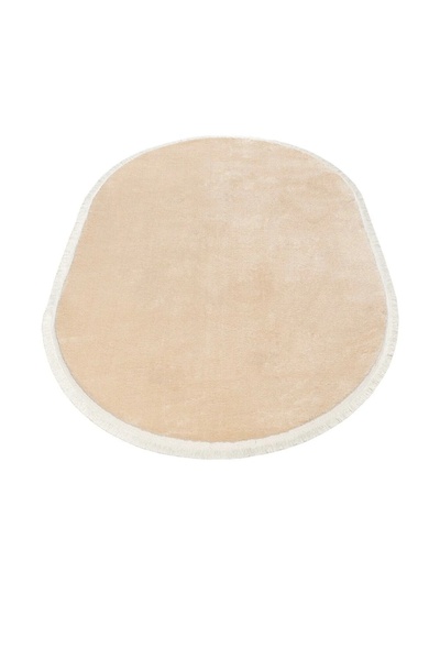 AKSU OVAL COMFORT DÜZ SAÇAKLI PELUŞ HALI