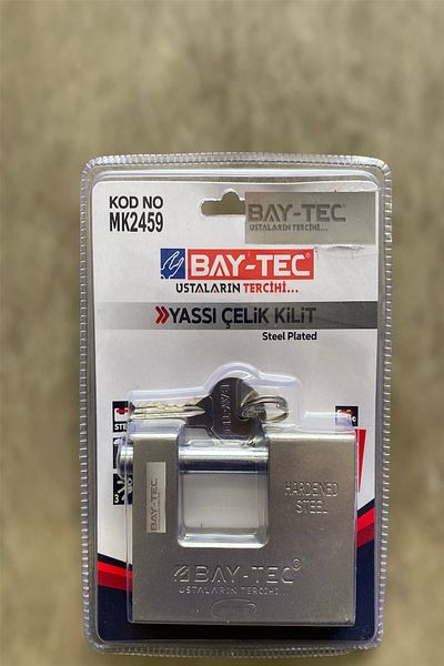 PADRİ Motorcycle Scoter Bike Steel Body Sliding Shaft Padlock