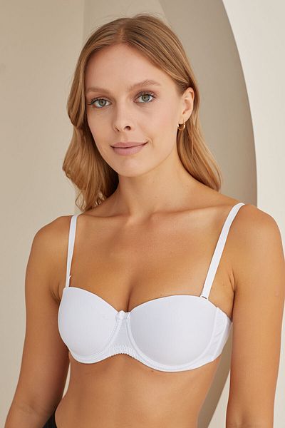 ERAVEN Microfiber Unpadded Strapless Bra