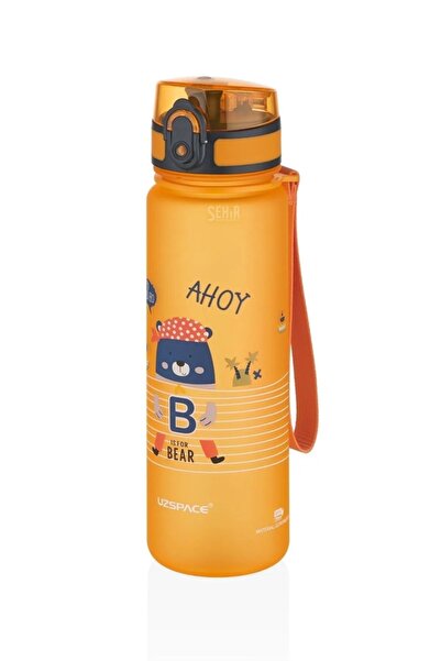 tüftürük زجاجة مياه للأطفال من Uzspace بسعة 500 مل بنمط حيوانات لطيفة من تريت...