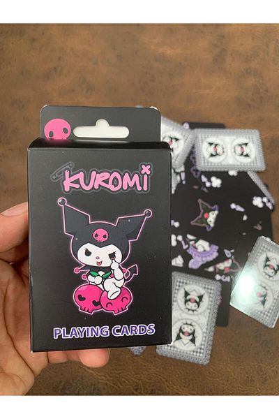 Meyra Accessories Hello Kitty Kuromi Cinnamoroll Pikhaçu Spiderman New Modern Playing Card Poker Card - Gift