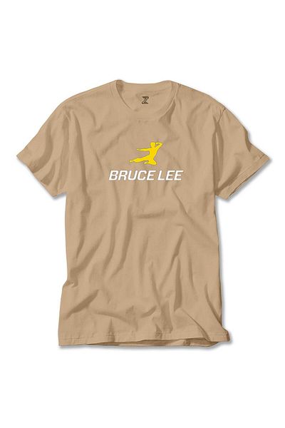 Z zepplin Μπλουζάκι Bruce Lee Yellow Man Cream