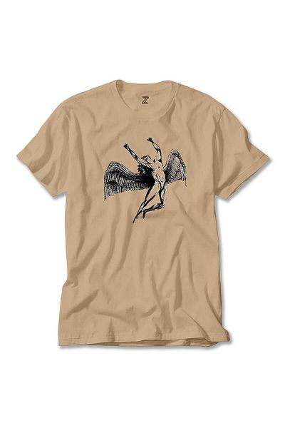 Z zepplin Led Zeppelin Icarus Angel Cream T-Shirt