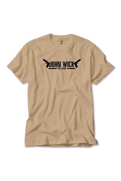 Z zepplin John Wick The Game Cream T-Shirt