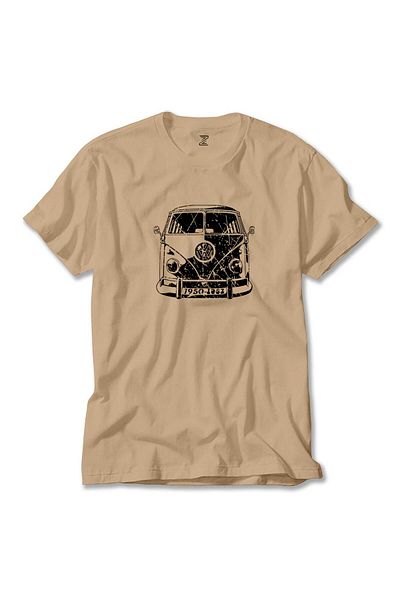 Z zepplin Κρεμ μπλουζάκι Volkswagen Van BW