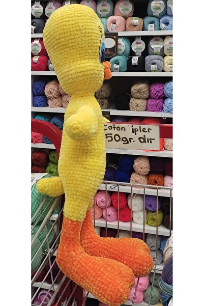 Kevser nur tuhafiye Kadife ipten amigurumi Tweety
