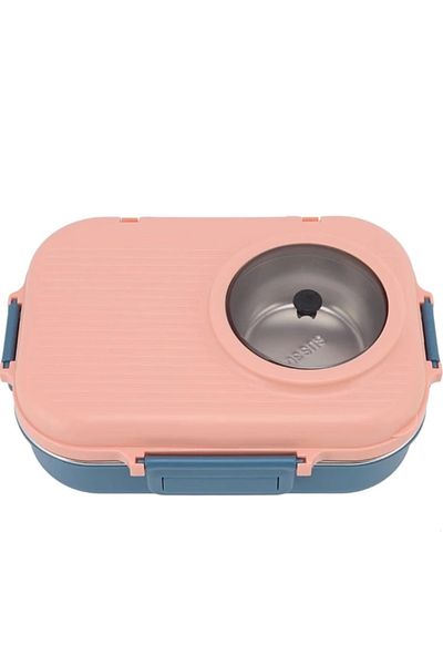 Vagonlife Vagon Life Steel Nutrition and Storage Box Bl 70100 Powder Pink