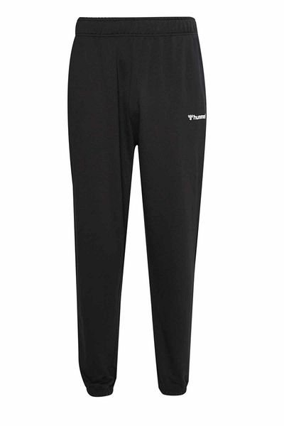 hummel Ανδρική φόρμα αθλητικής φόρμας Mese Regular Pants από βαμβακερό ύφασμα 932094 -2001 ΜΑΥΡΟ