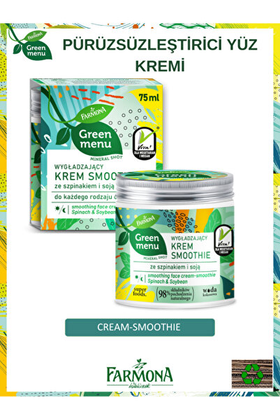 Farmona GREEN MENU YUMUŞATICI YÜZ KREMİ
